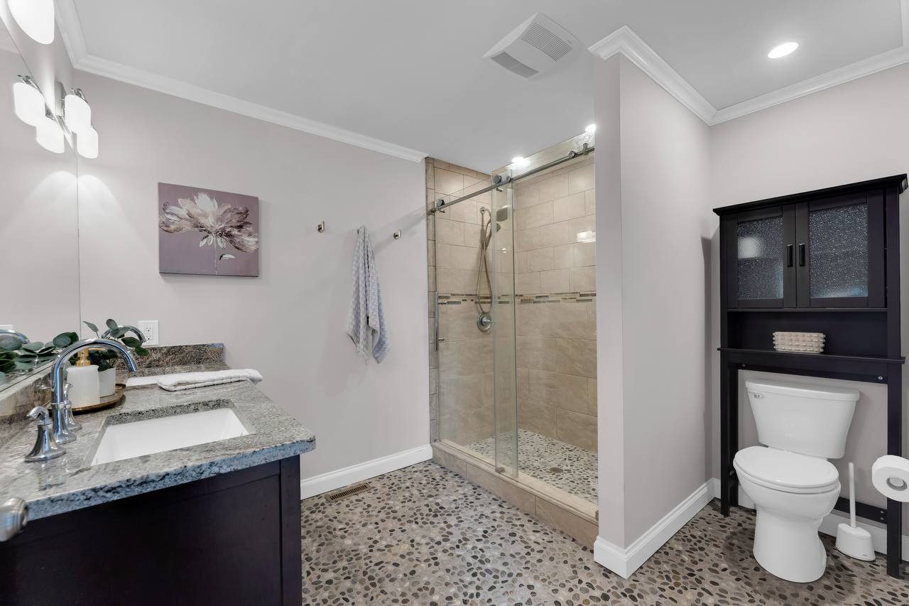Bathroom interior photography